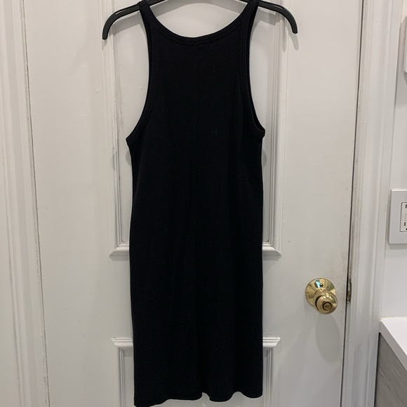 NWT Ragdoll LA BLACK Cotton Ribbed Tank Dress Size M - Picture 7 of 8